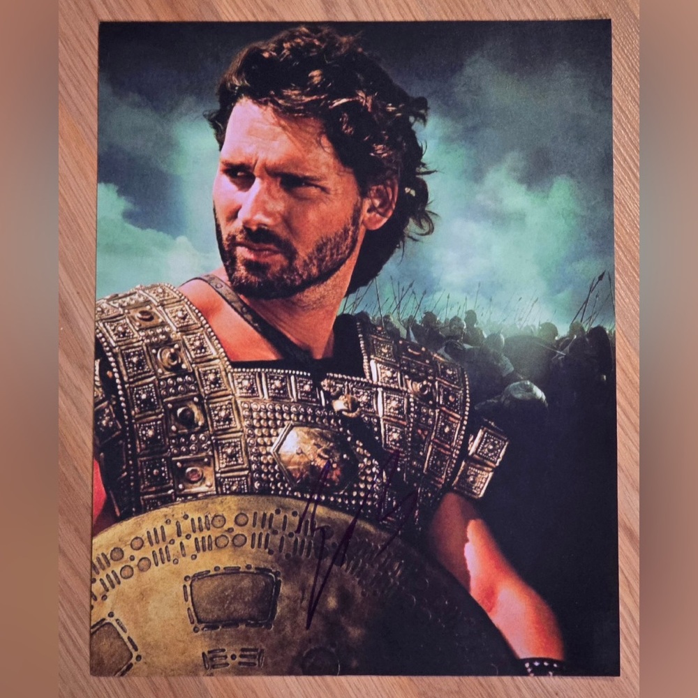 Eric Bana Signed 11x14 Photo as Hector in Troy